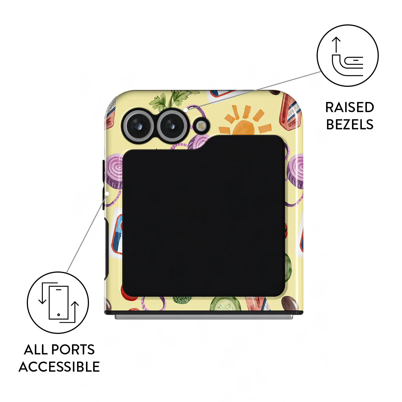 Meraki - Samsung Galaxy Z Flip 6 Case - Image 3