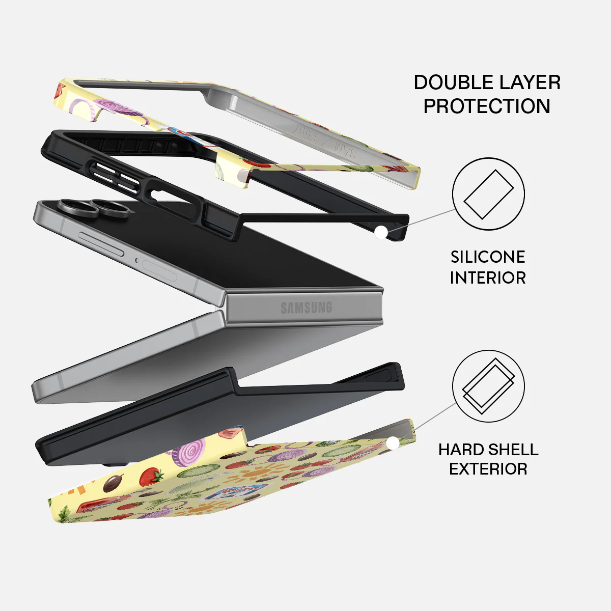 Meraki - Samsung Galaxy Z Flip 7 Case - Image 2