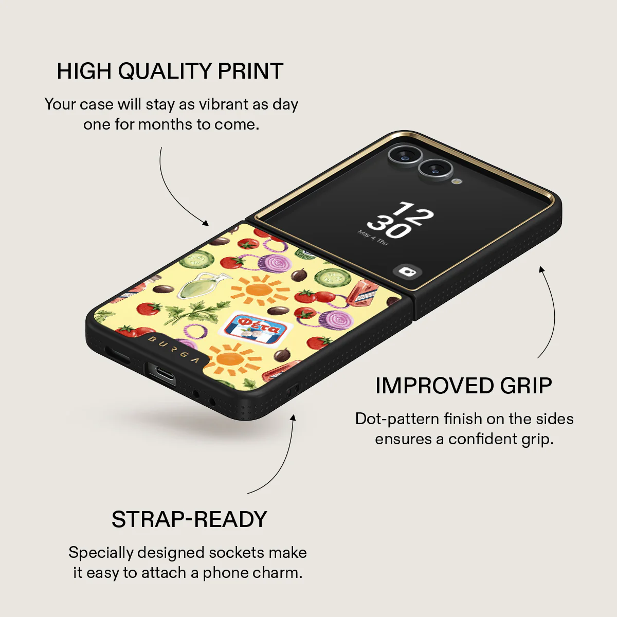 Meraki - Samsung Galaxy Z Flip 7 Case - Image 9