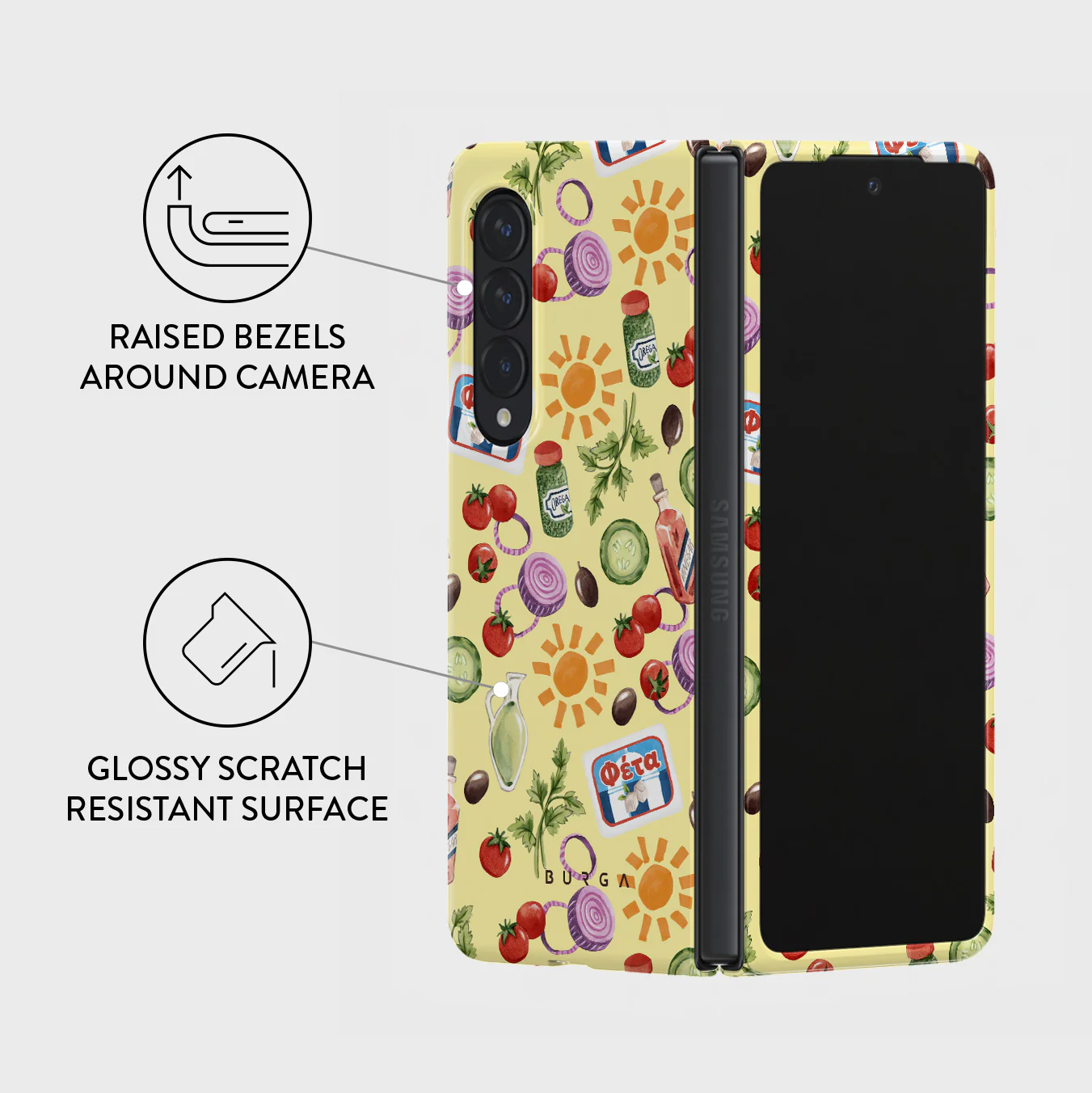 Meraki - Samsung Galaxy Z Fold 4 Case - Image 3