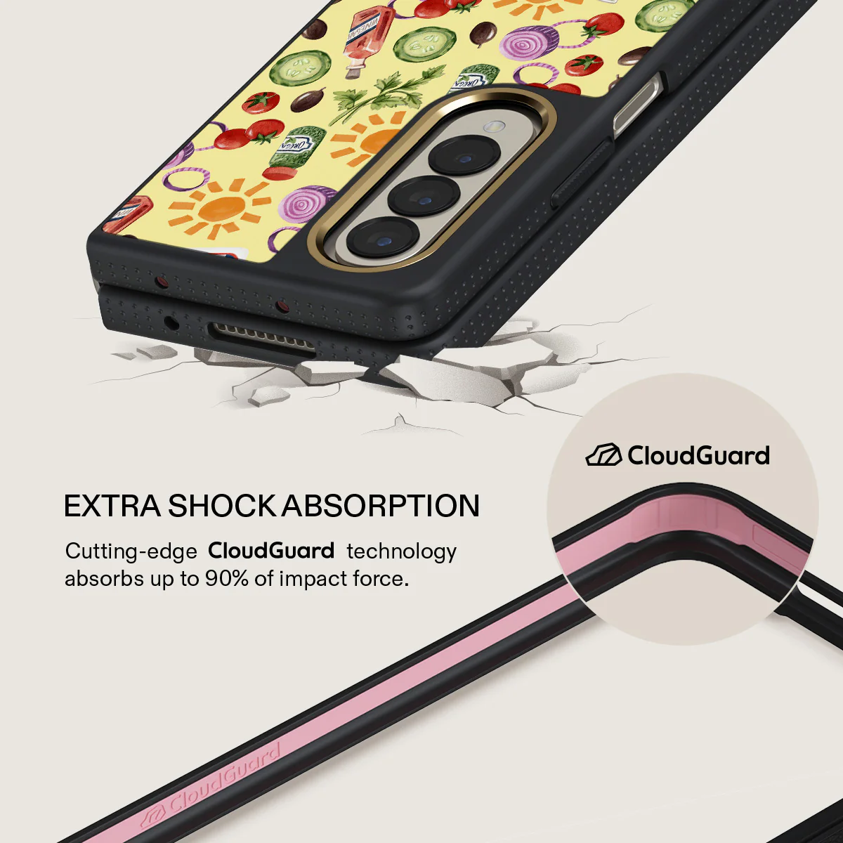 Meraki - Samsung Galaxy Z Fold 4 Case - Image 8