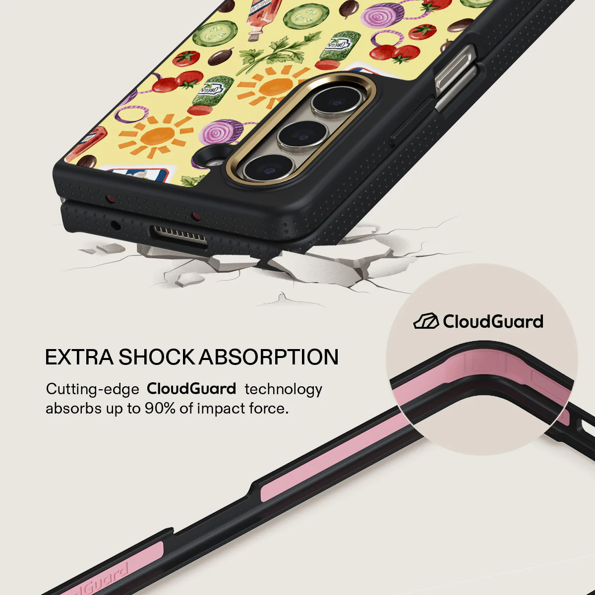 Meraki - Samsung Galaxy Z Fold 5 Case - Image 3