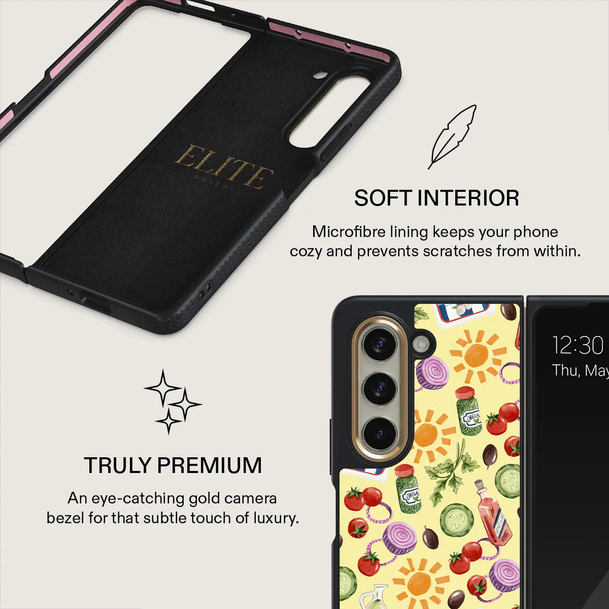 Meraki - Samsung Galaxy Z Fold 5 Case - Image 6