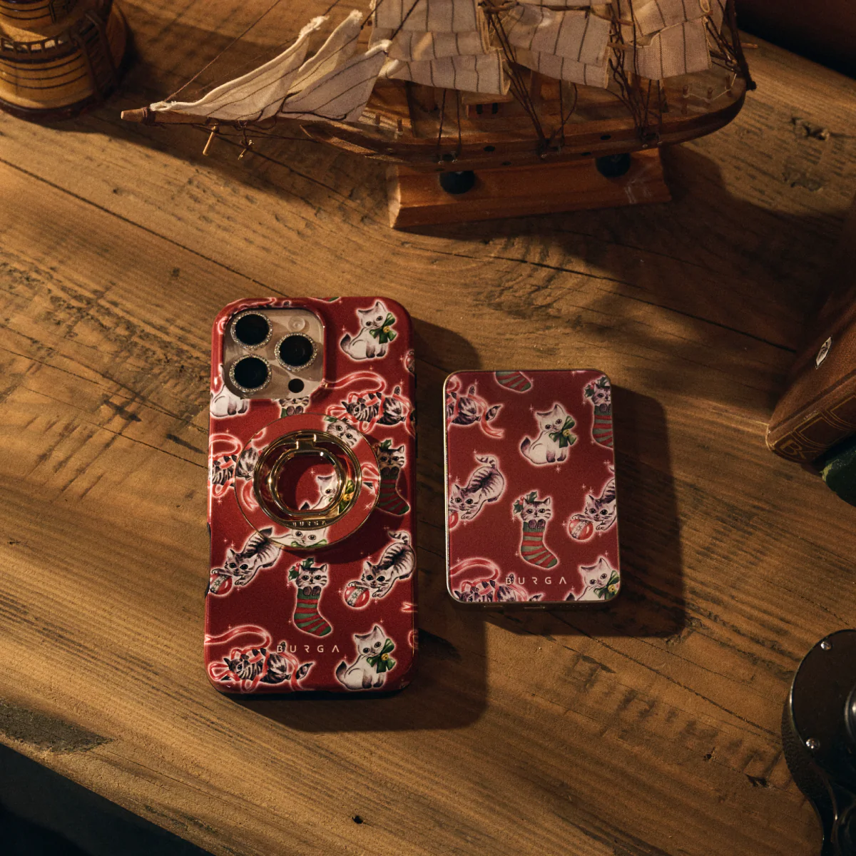 Merry Kitty - Samsung Galaxy A57 5G Case - Image 11