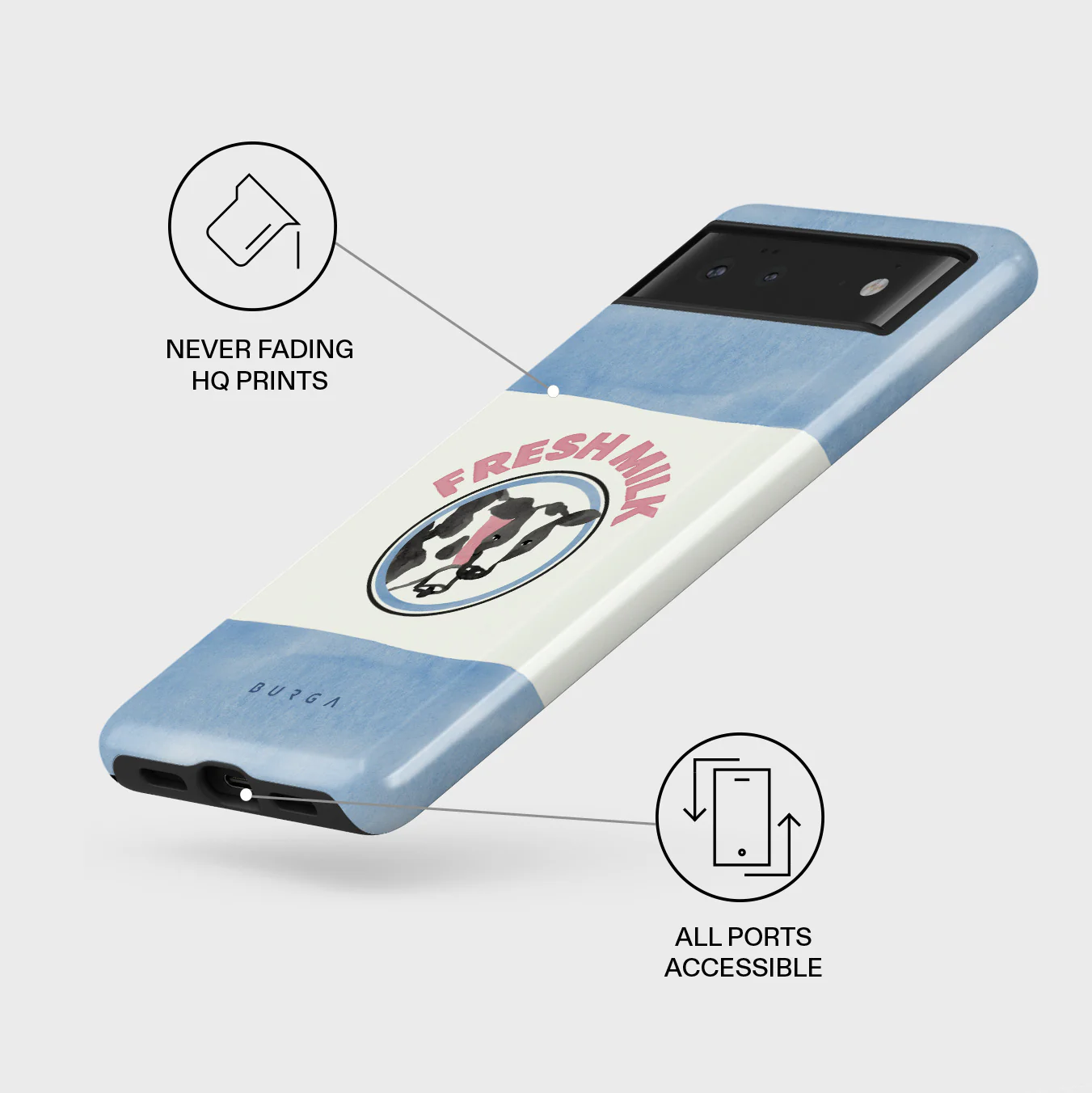 Milkshake - Google Pixel 6a Case - Image 3