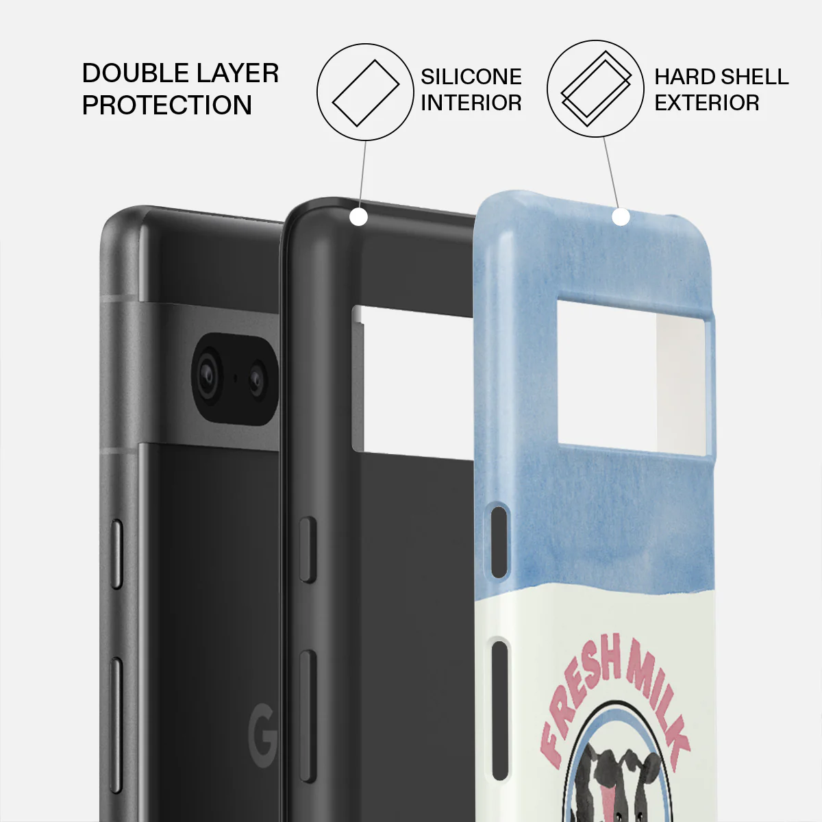 Milkshake - Google Pixel 7a Case - Image 2