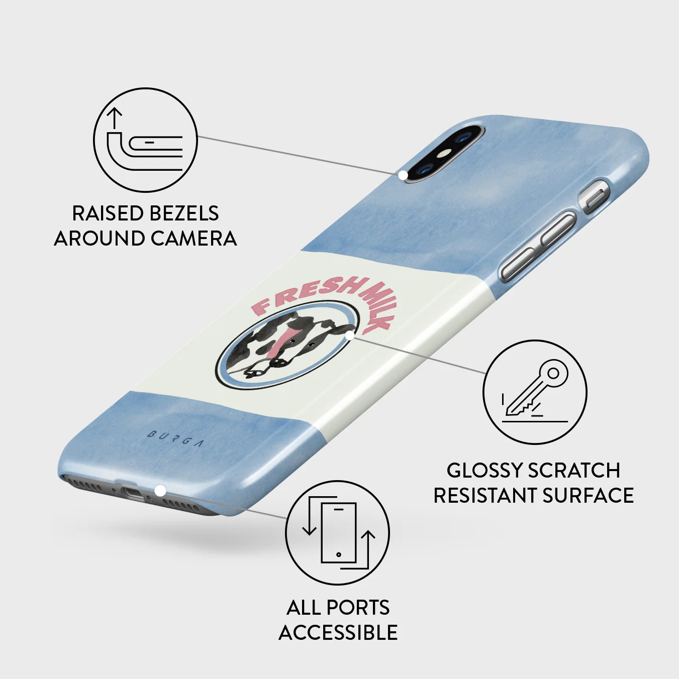 Milkshake - iPhone XS Max Case - Image 3