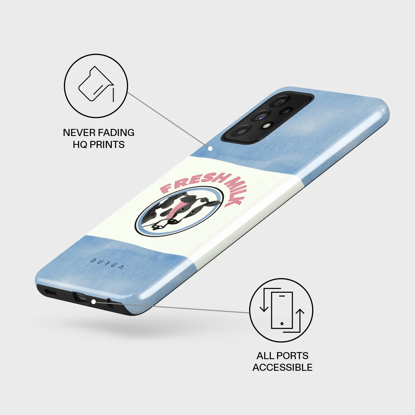 Milkshake - Samsung Galaxy A52 / A52S 4G / 5G Case - Image 3