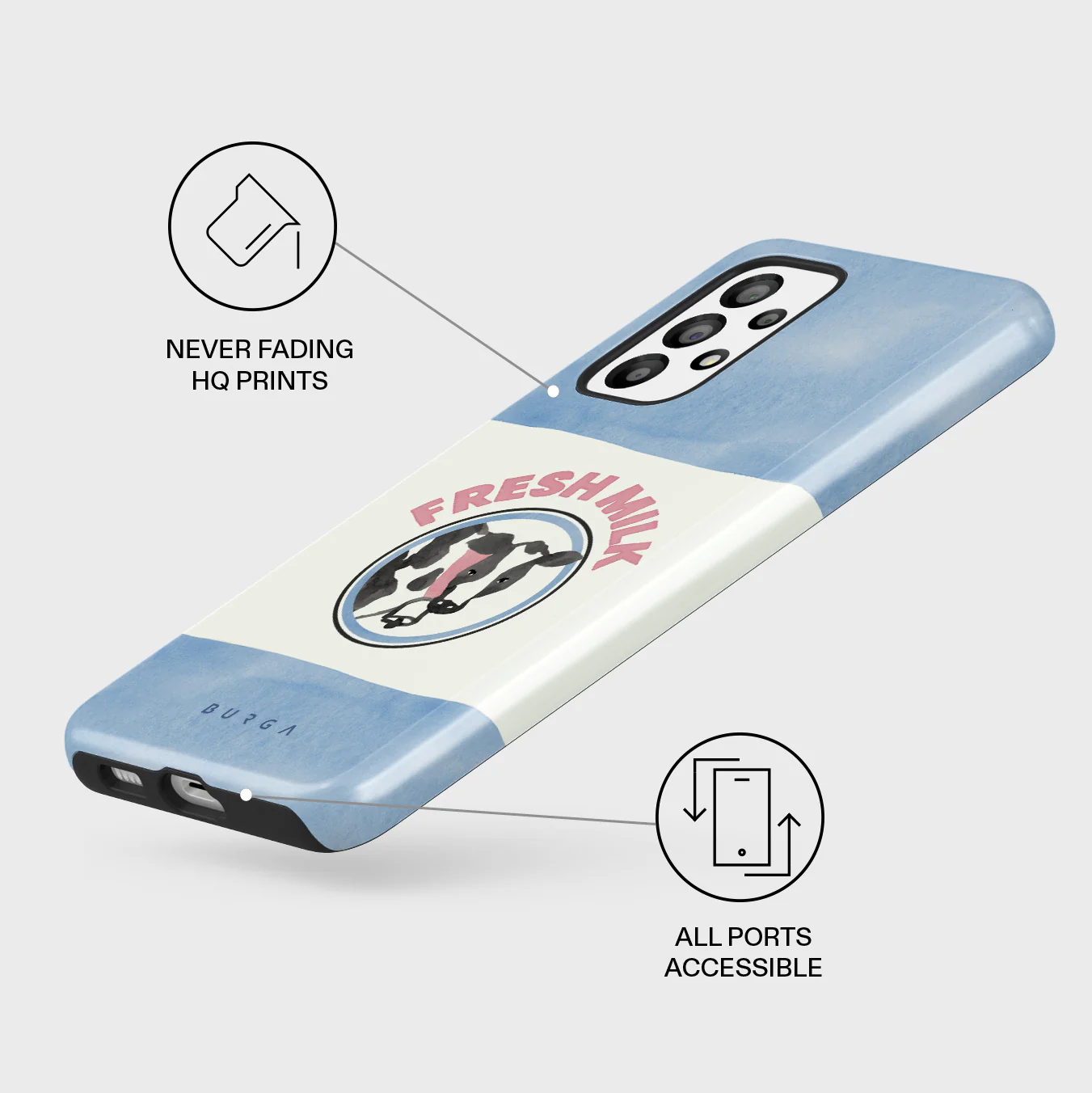 Milkshake - Samsung Galaxy A73 Case - Image 3