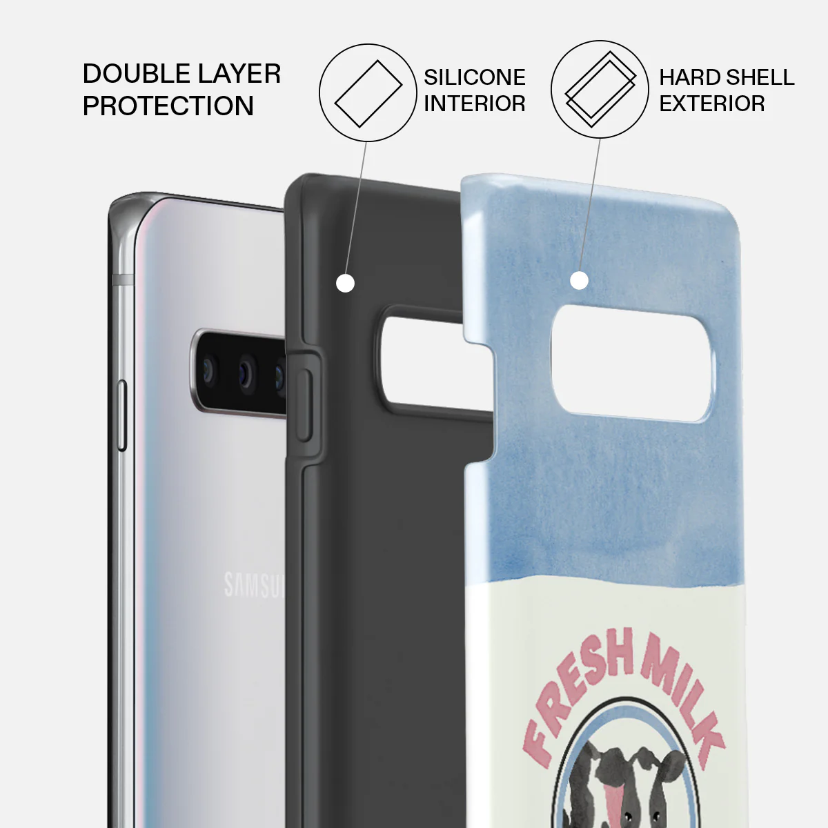 Milkshake - Samsung Galaxy S10 Plus Case - Image 6
