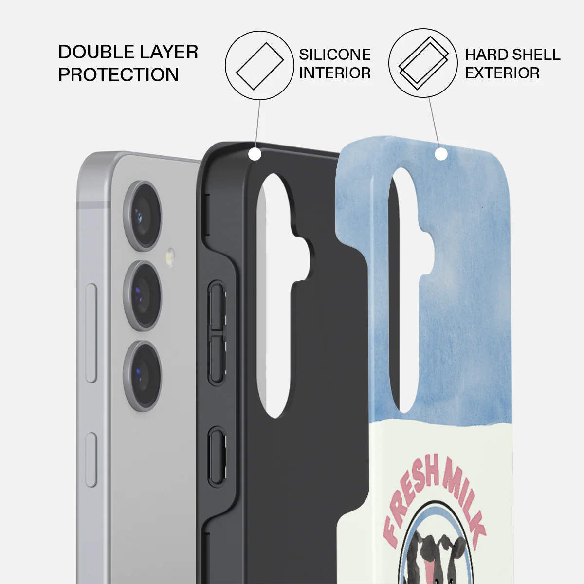 Milkshake - Samsung Galaxy S24 FE Case - Image 2