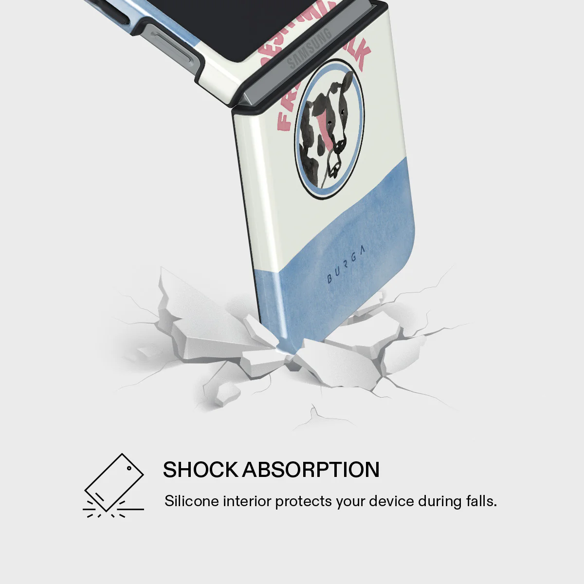 Milkshake - Samsung Galaxy Z Flip 7 FE Case - Image 4