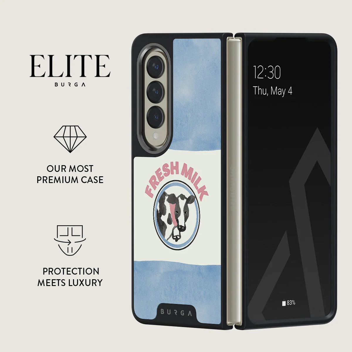 Milkshake - Samsung Galaxy Z Fold 4 Case - Image 14
