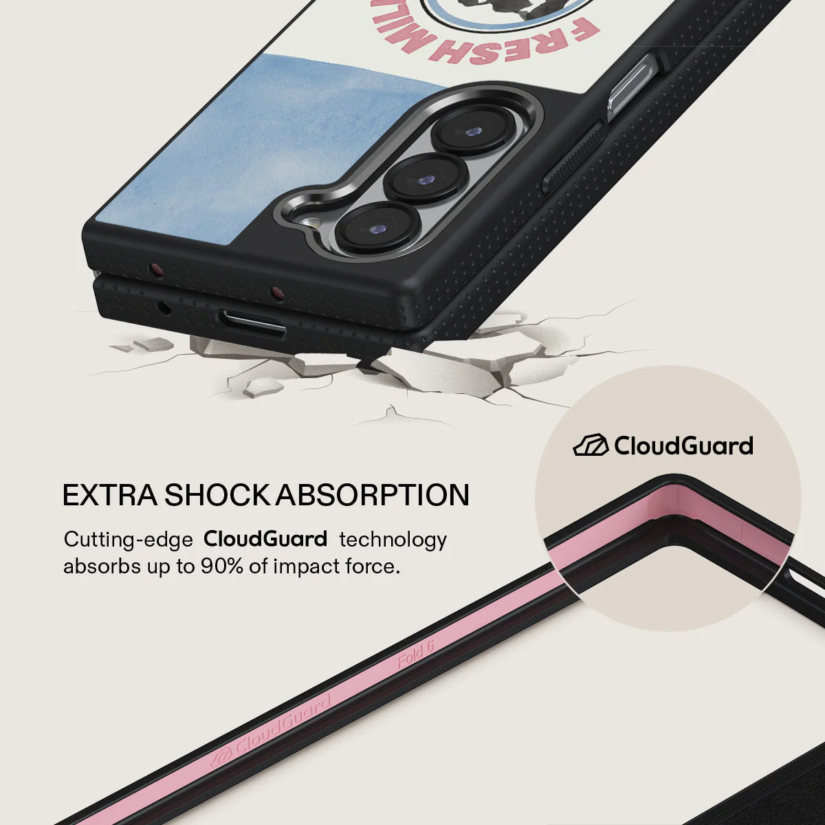 Milkshake - Samsung Galaxy Z Fold 6 Case - Image 10
