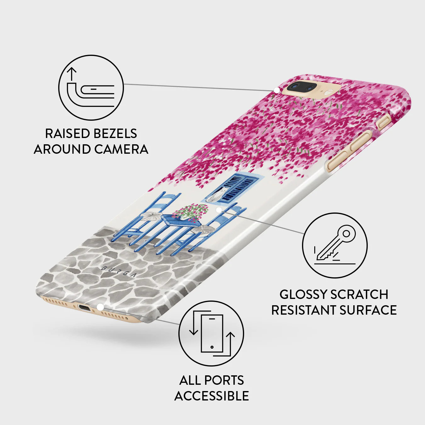 Milos - iPhone 7 Plus / 8 Plus Case - Image 3