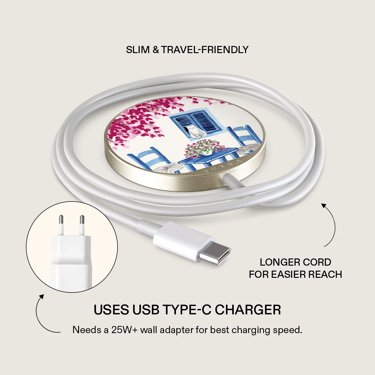 Milos - Magnetic Wireless Charger - Image 3