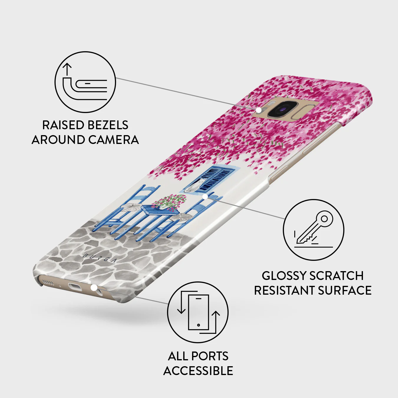 Milos - Samsung Galaxy S8 Case - Image 3