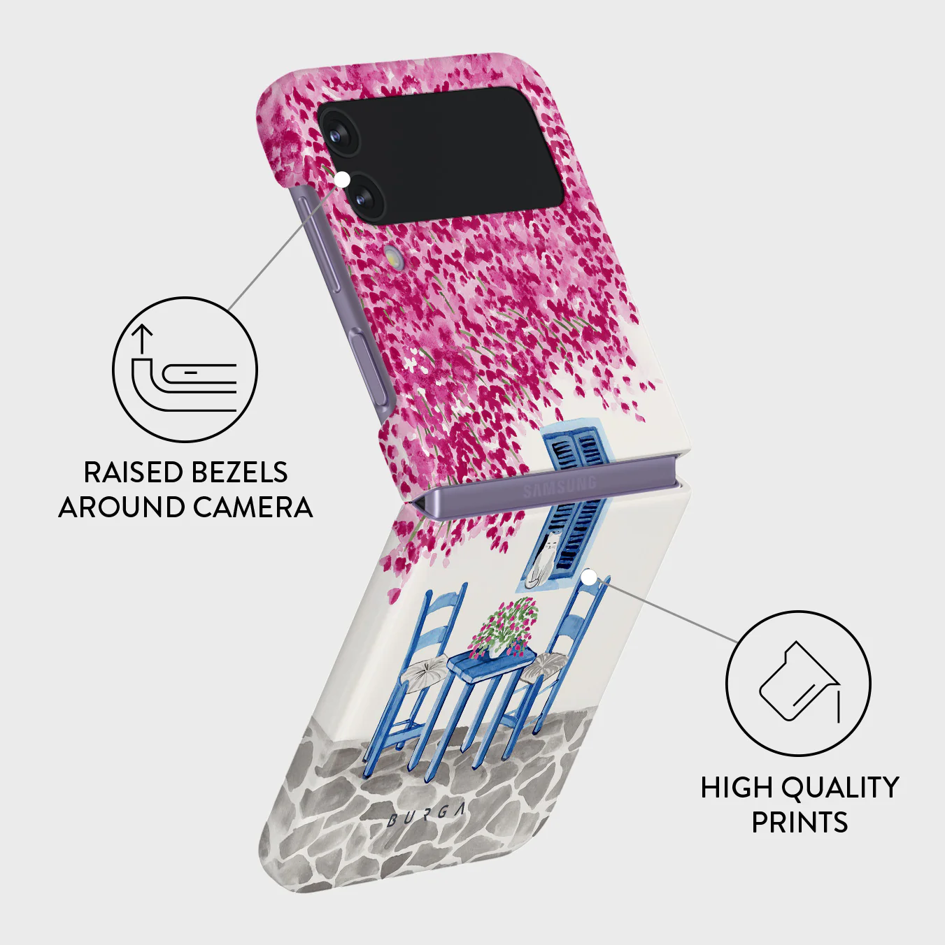 Milos - Samsung Galaxy Z Flip 4 Case - Image 3