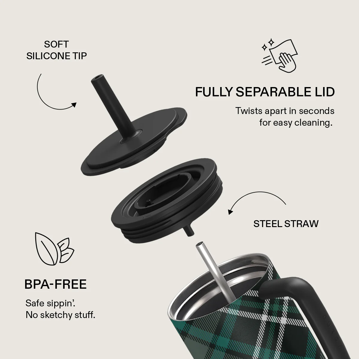Mint Cookie - All Day Leakproof Tumbler - Image 6