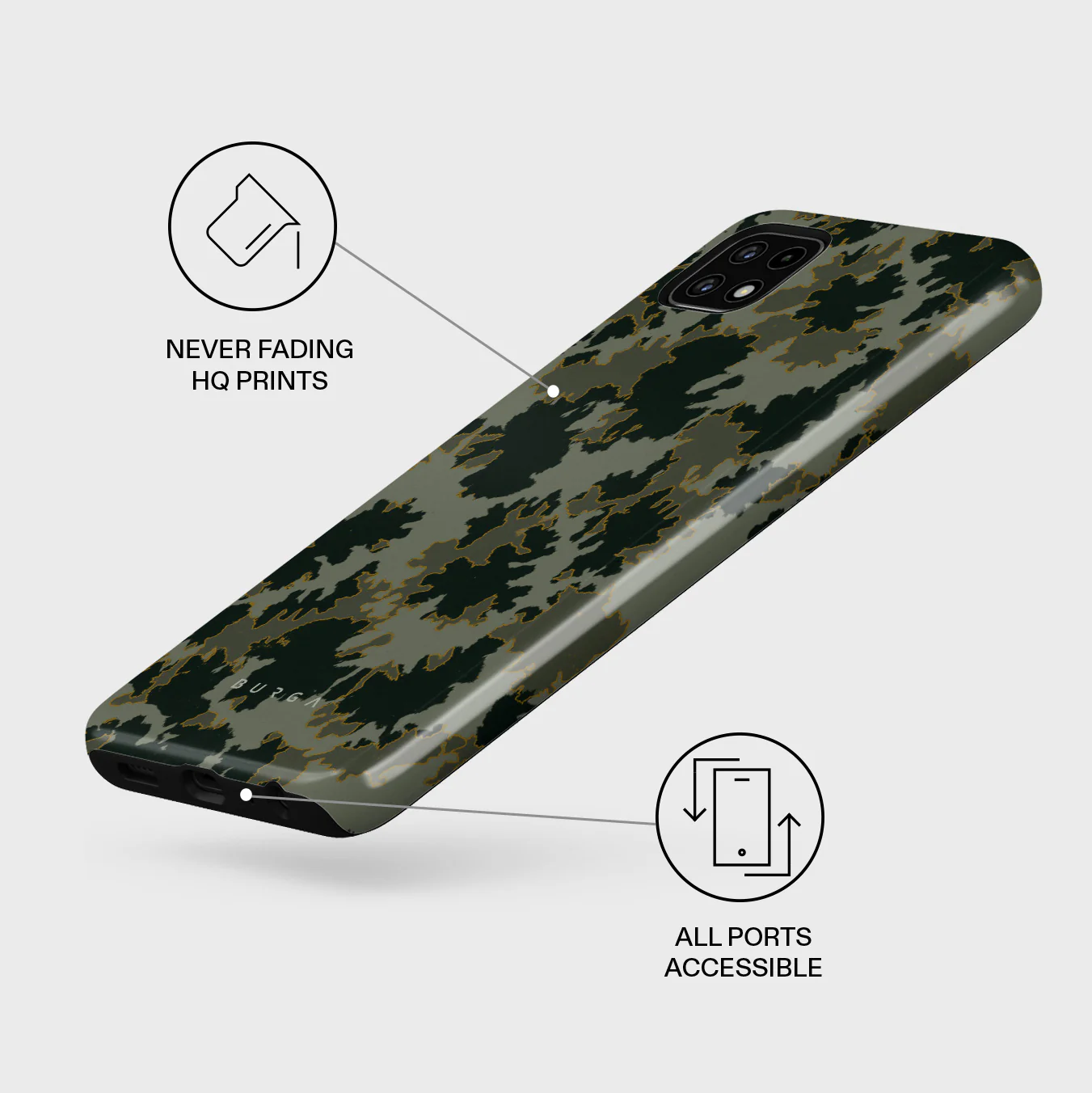 Moss - Samsung Galaxy A22 5G Case - Image 3