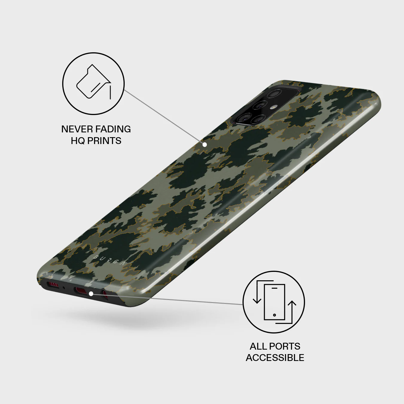 Moss - Samsung Galaxy A71 4G Case - Image 3