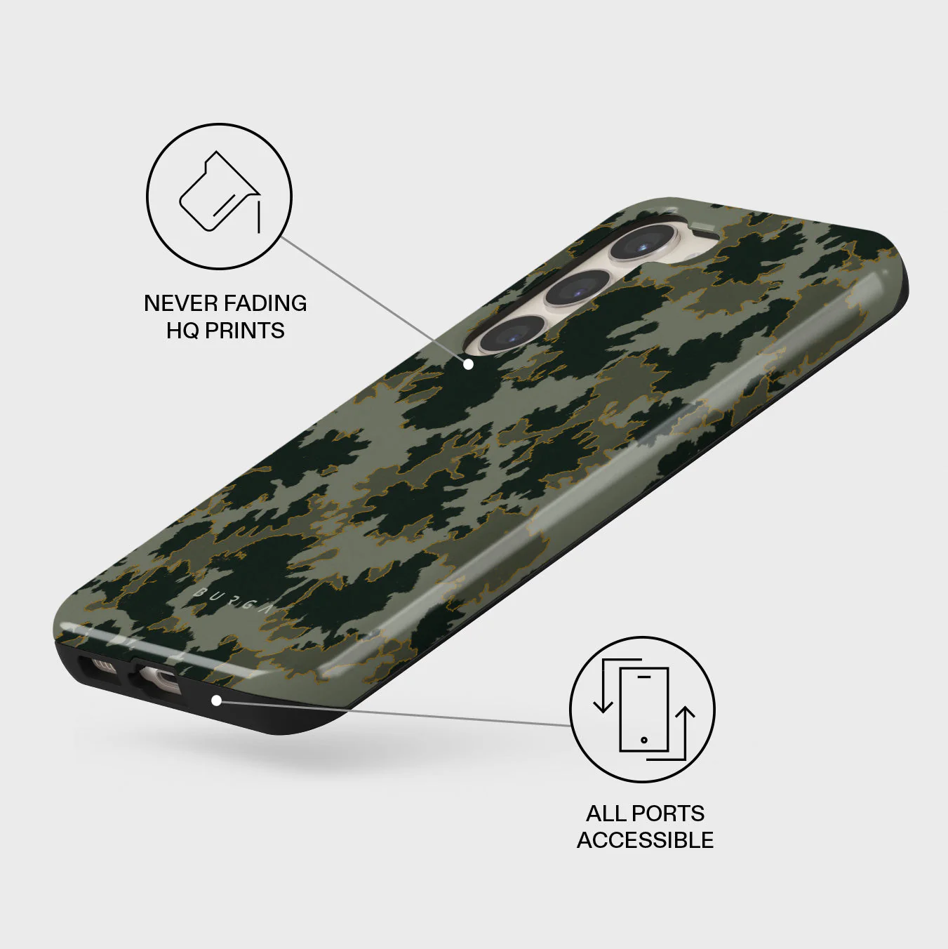 Moss - Samsung Galaxy S23 Plus Case - Image 3