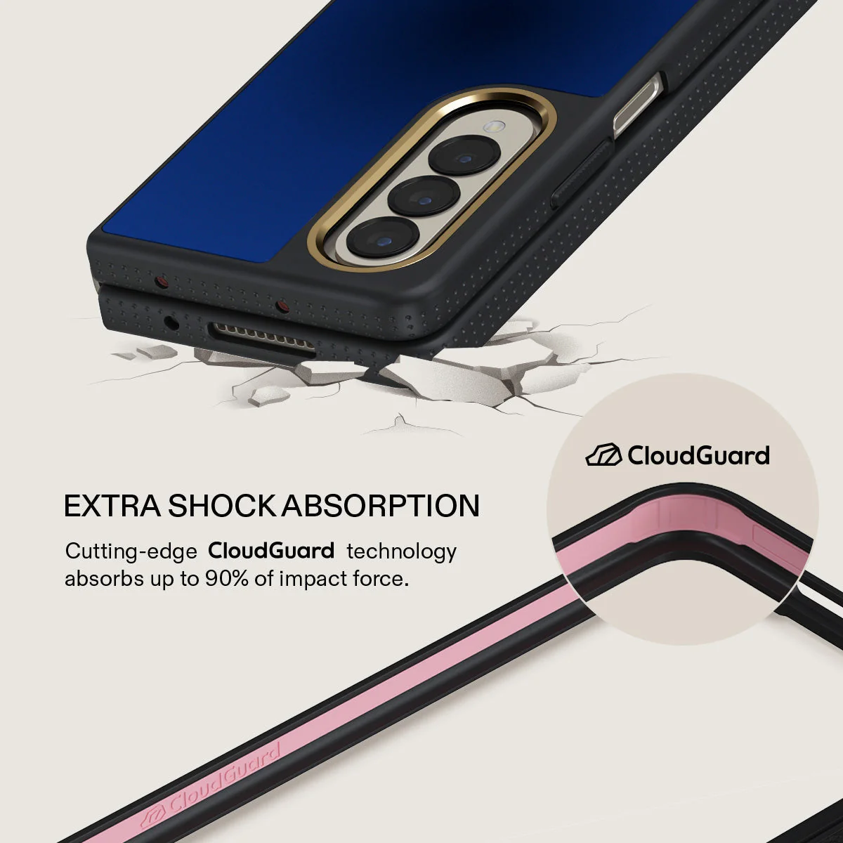 Neptune - Samsung Galaxy Z Fold 4 Case - Image 8