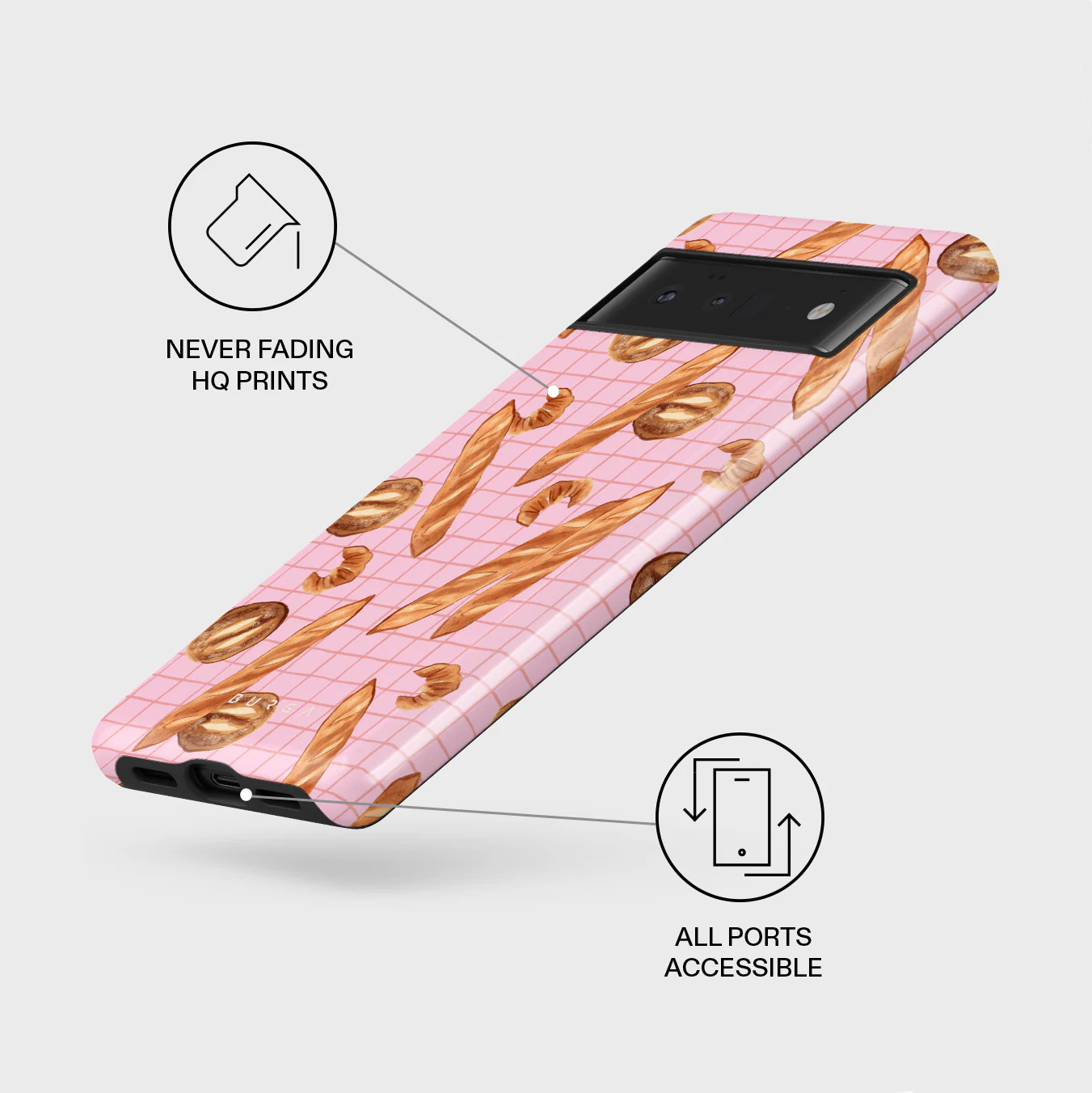 No Crumbs - Google Pixel 6 Pro Case - Image 3