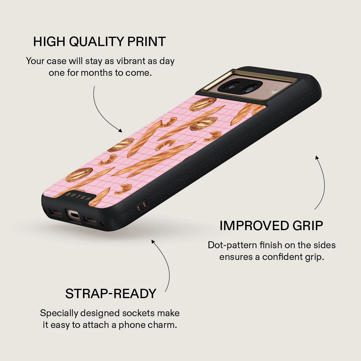 No Crumbs - Google Pixel 8 Case - Image 9