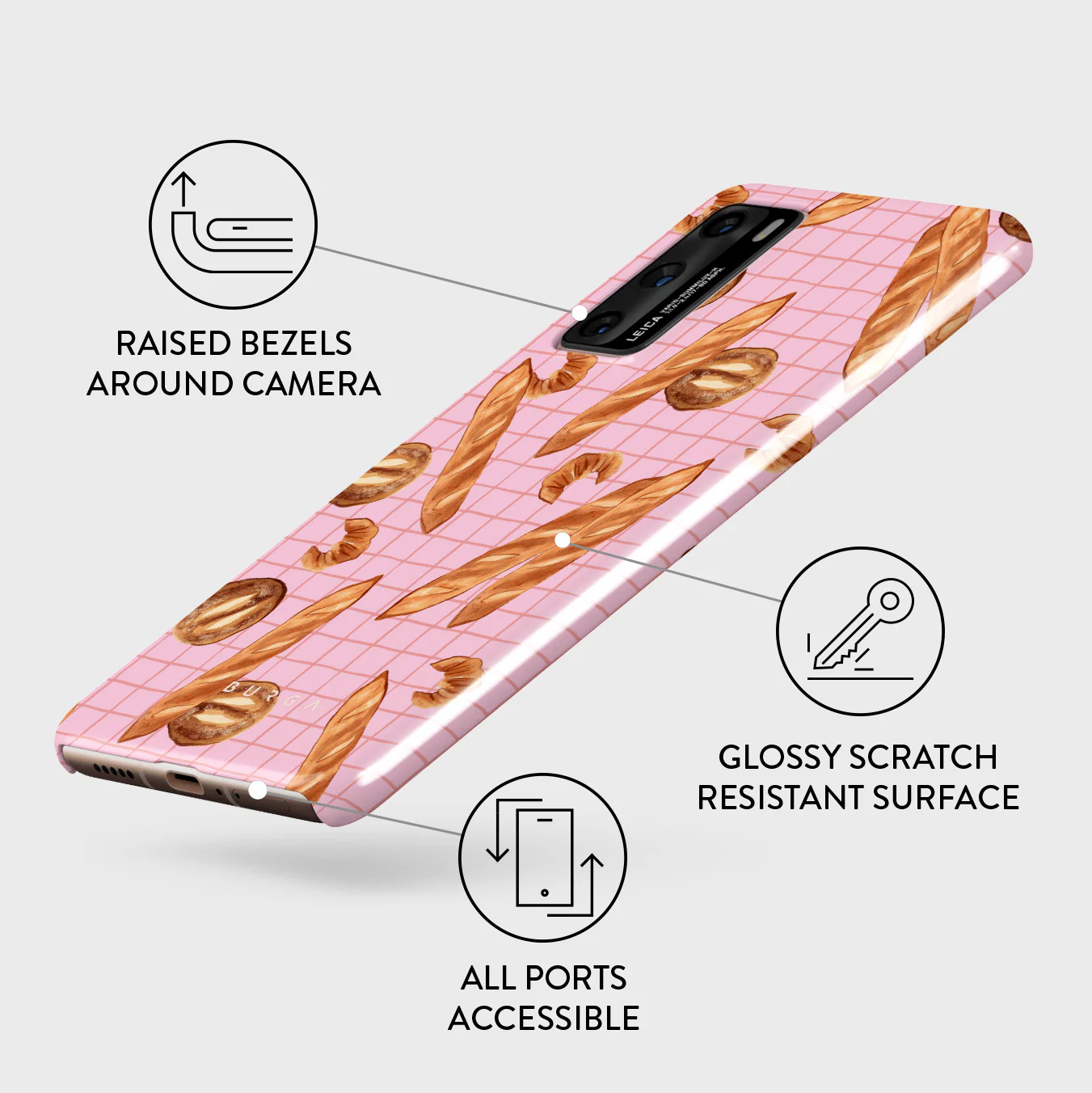 No Crumbs - Huawei P40 Case - Image 3