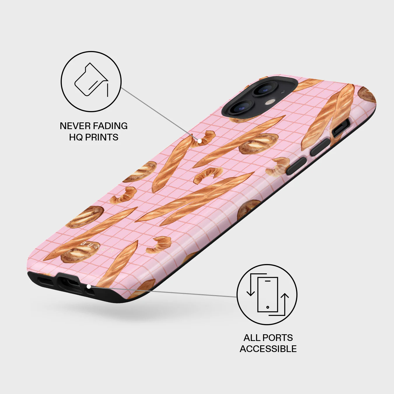 No Crumbs - iPhone 12 Mini Case - Image 7