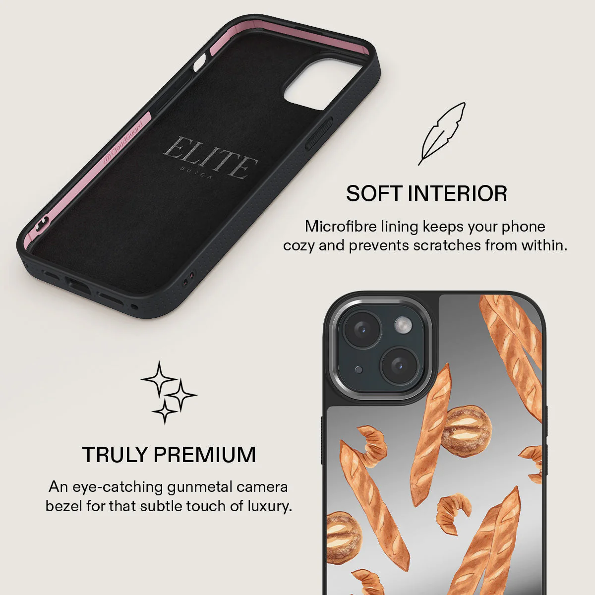 No Crumbs - iPhone 14 Case - Image 40