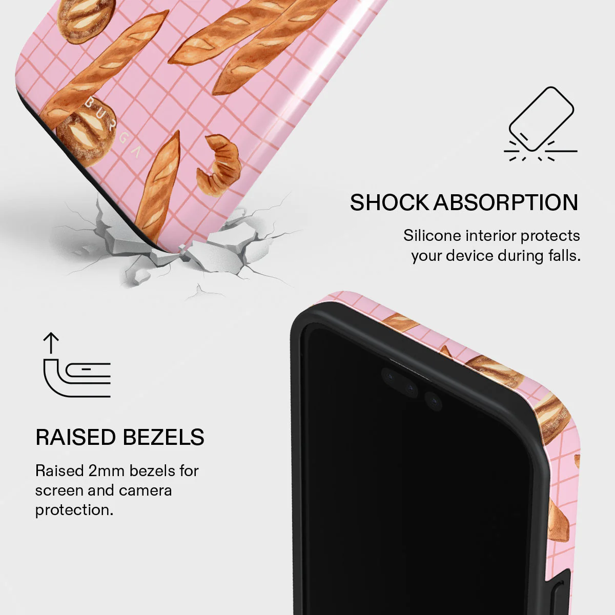 No Crumbs - iPhone 15 Pro Case - Image 4