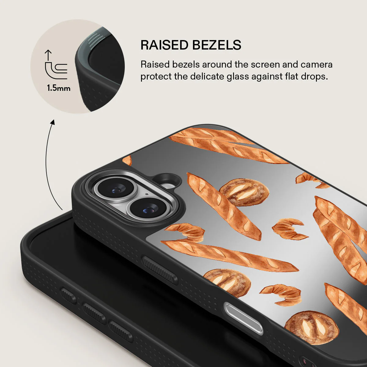 No Crumbs - iPhone 16 Case - Image 39