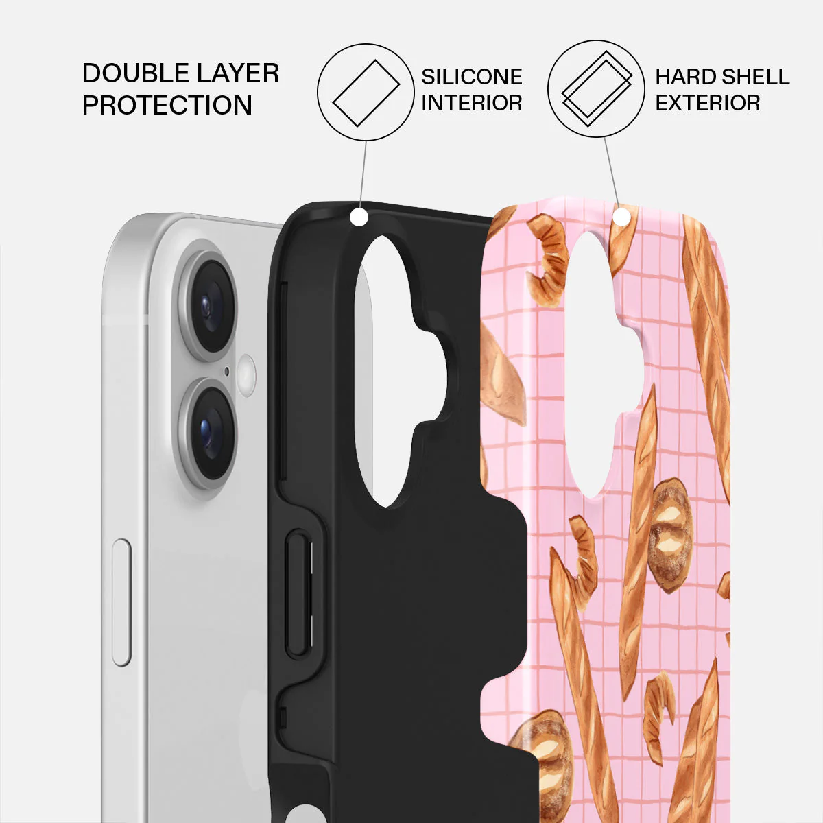 No Crumbs - iPhone 16 Plus Case - Image 2