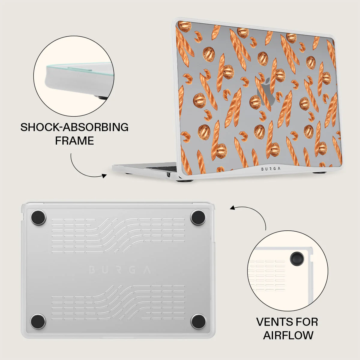 No Crumbs - Macbook Case - Image 9