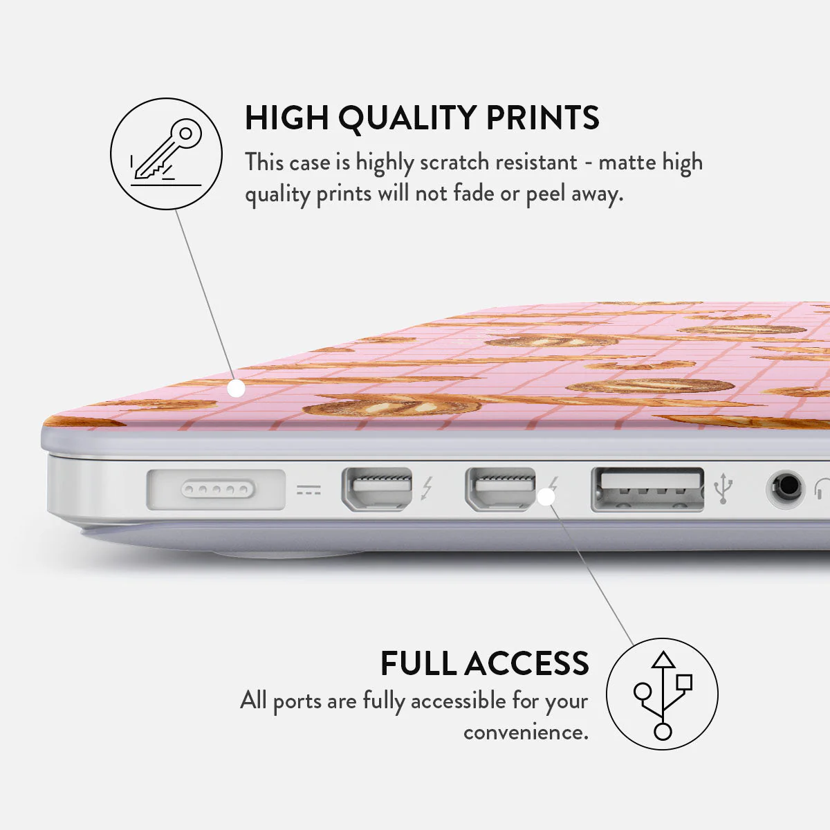 No Crumbs - Macbook Case - Image 20