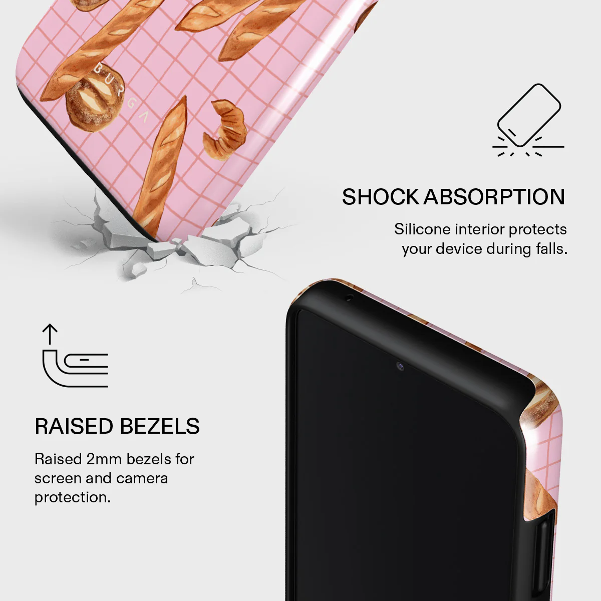 No Crumbs - Samsung Galaxy A22 5G Case - Image 4