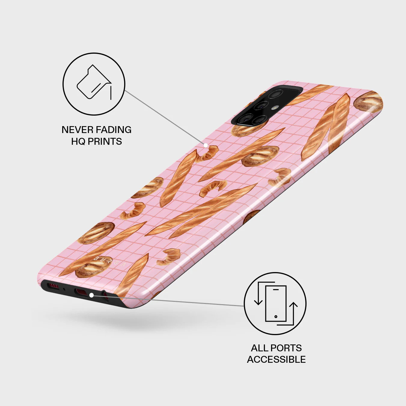 No Crumbs - Samsung Galaxy A51 4G Case - Image 3