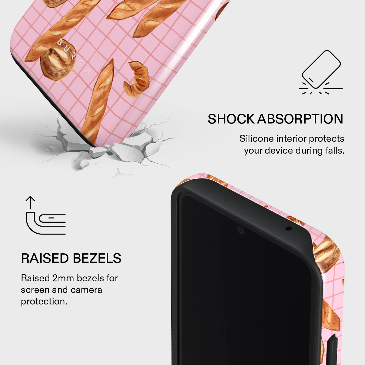 No Crumbs - Samsung Galaxy A55 Case - Image 4