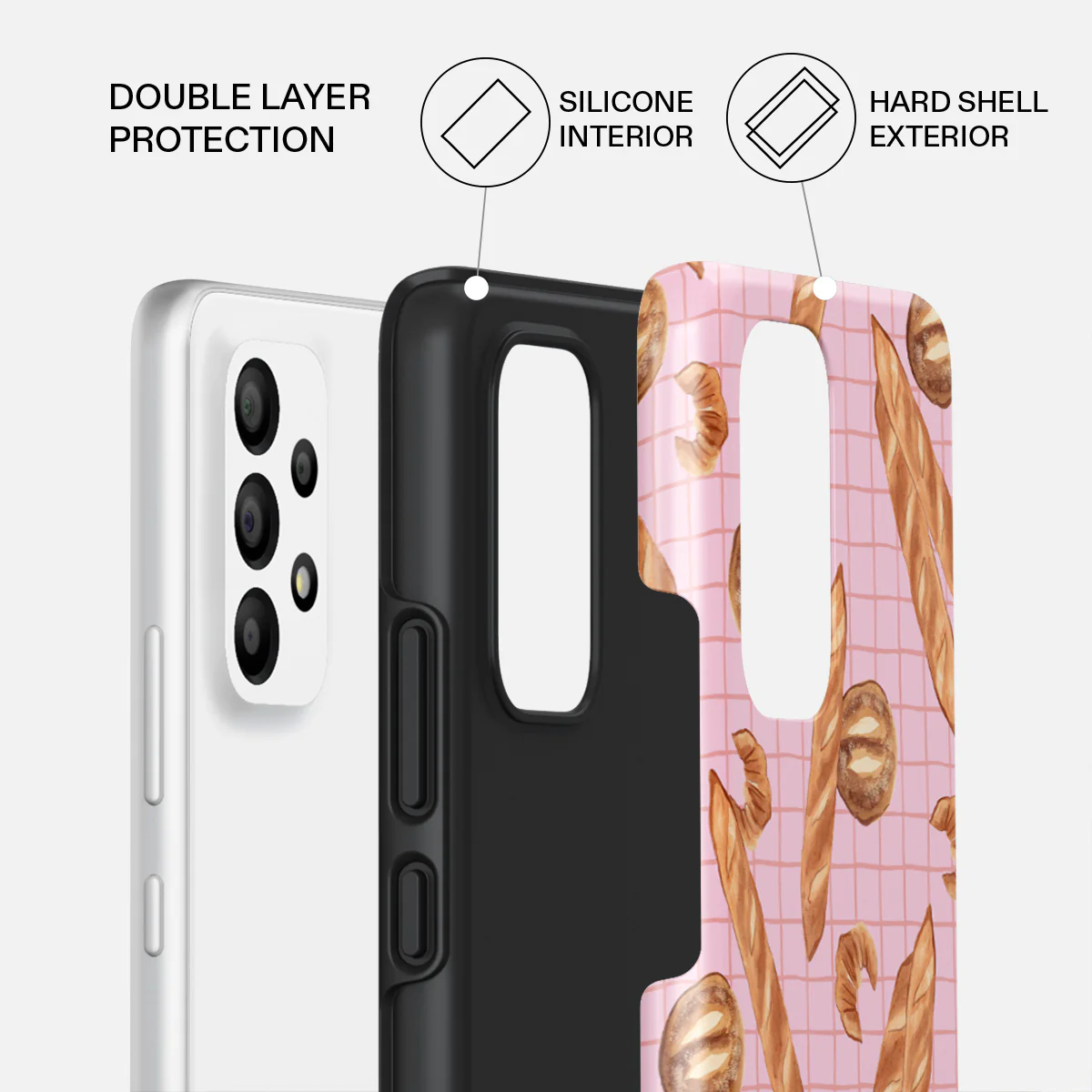 No Crumbs - Samsung Galaxy A73 Case - Image 2