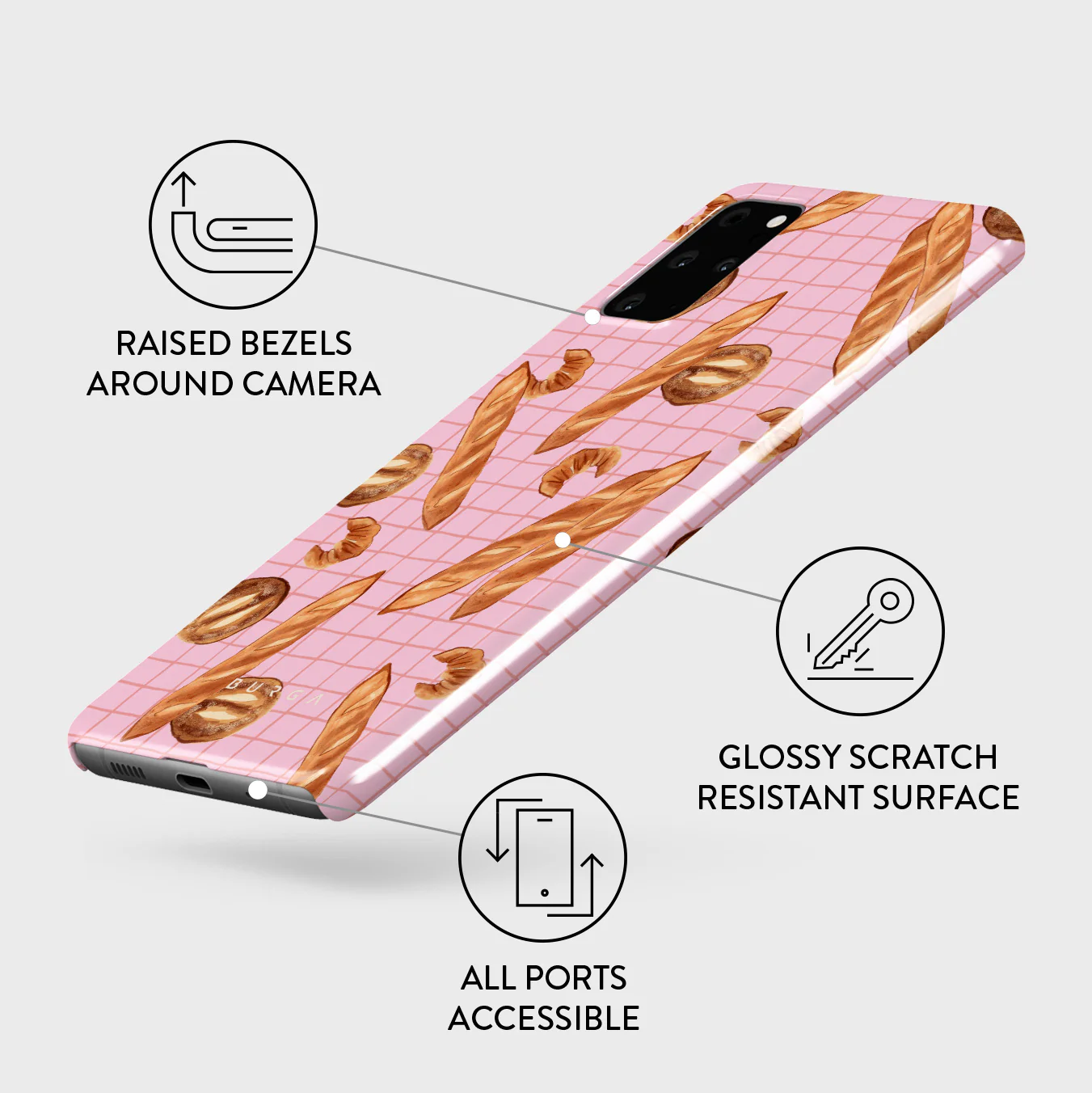 No Crumbs - Samsung Galaxy S20 Plus 4G / 5G Case - Image 3