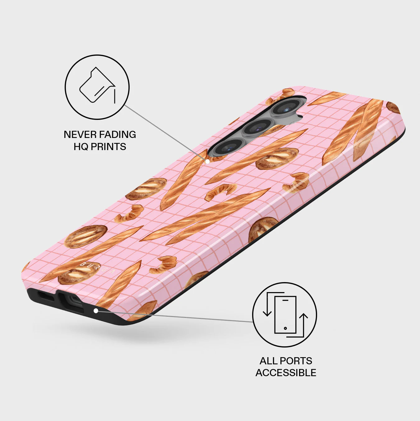 No Crumbs - Samsung Galaxy S24 Case - Image 3