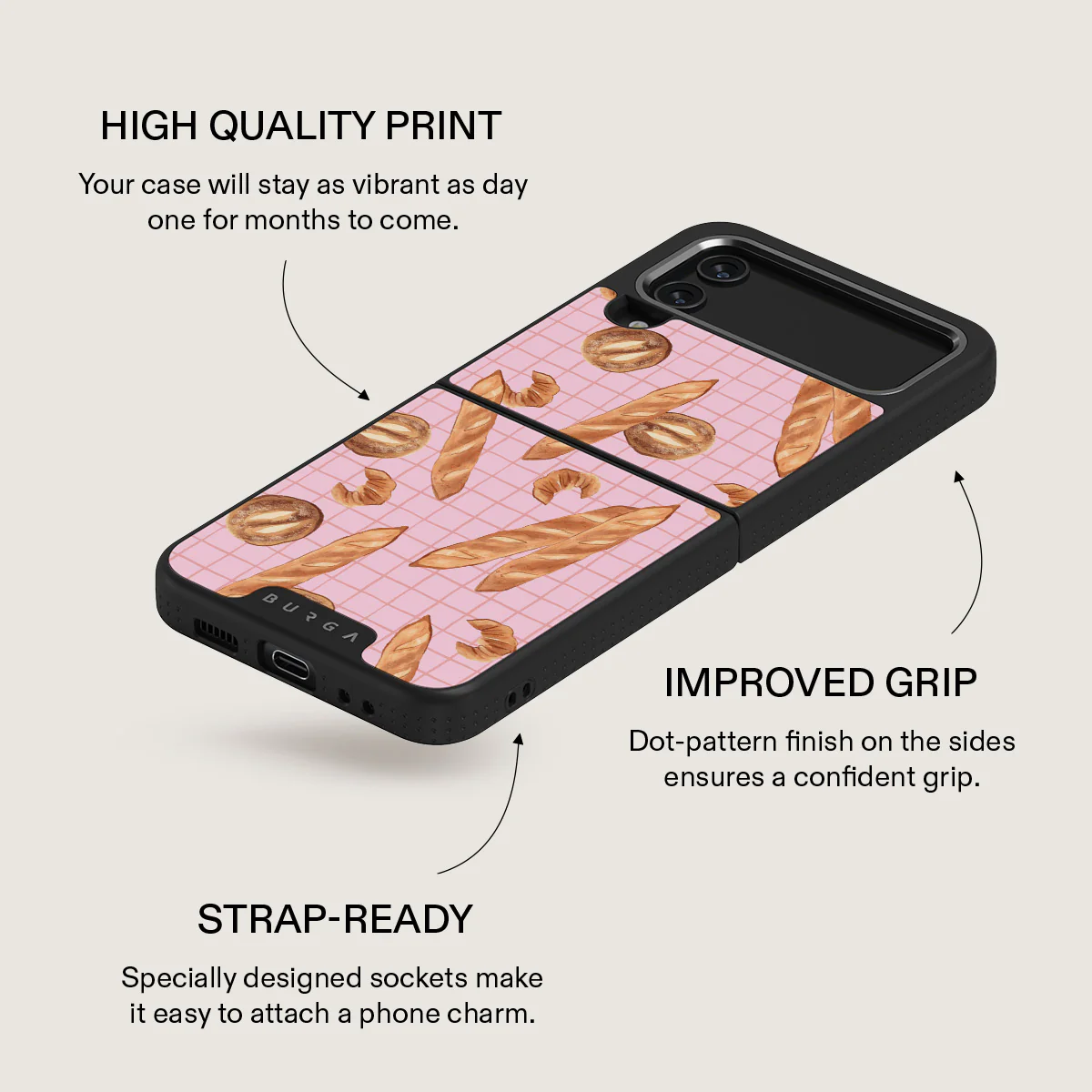 No Crumbs - Samsung Galaxy Z Flip 4 Case - Image 24