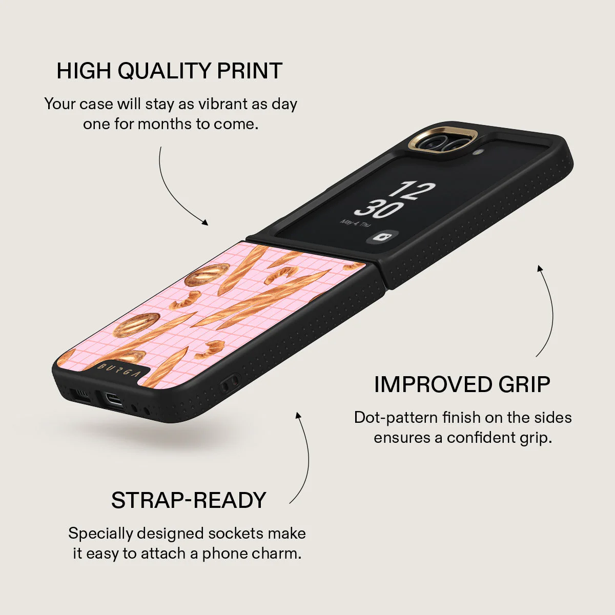 No Crumbs - Samsung Galaxy Z Flip 5 Case - Image 12