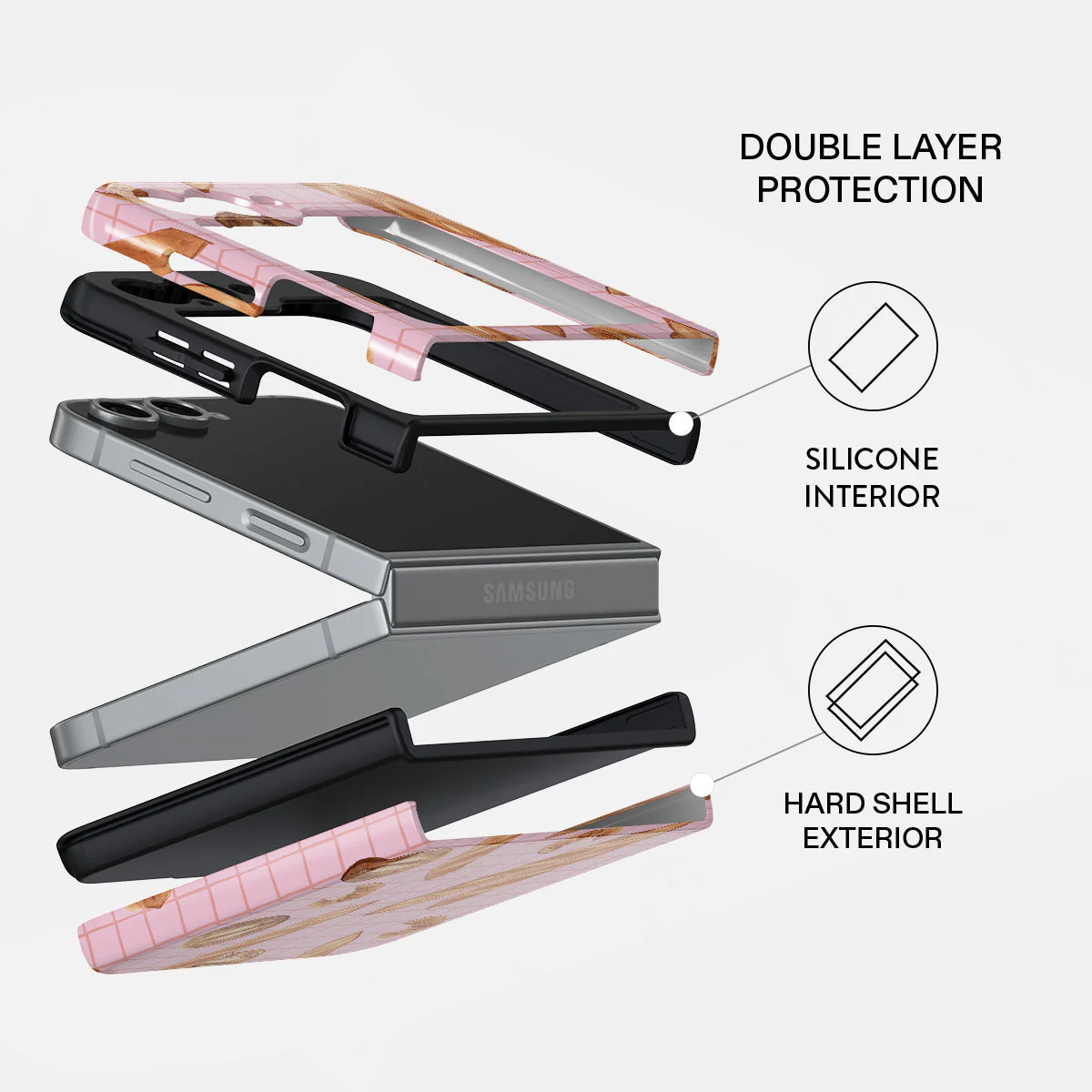 No Crumbs - Samsung Galaxy Z Flip 6 Case - Image 2