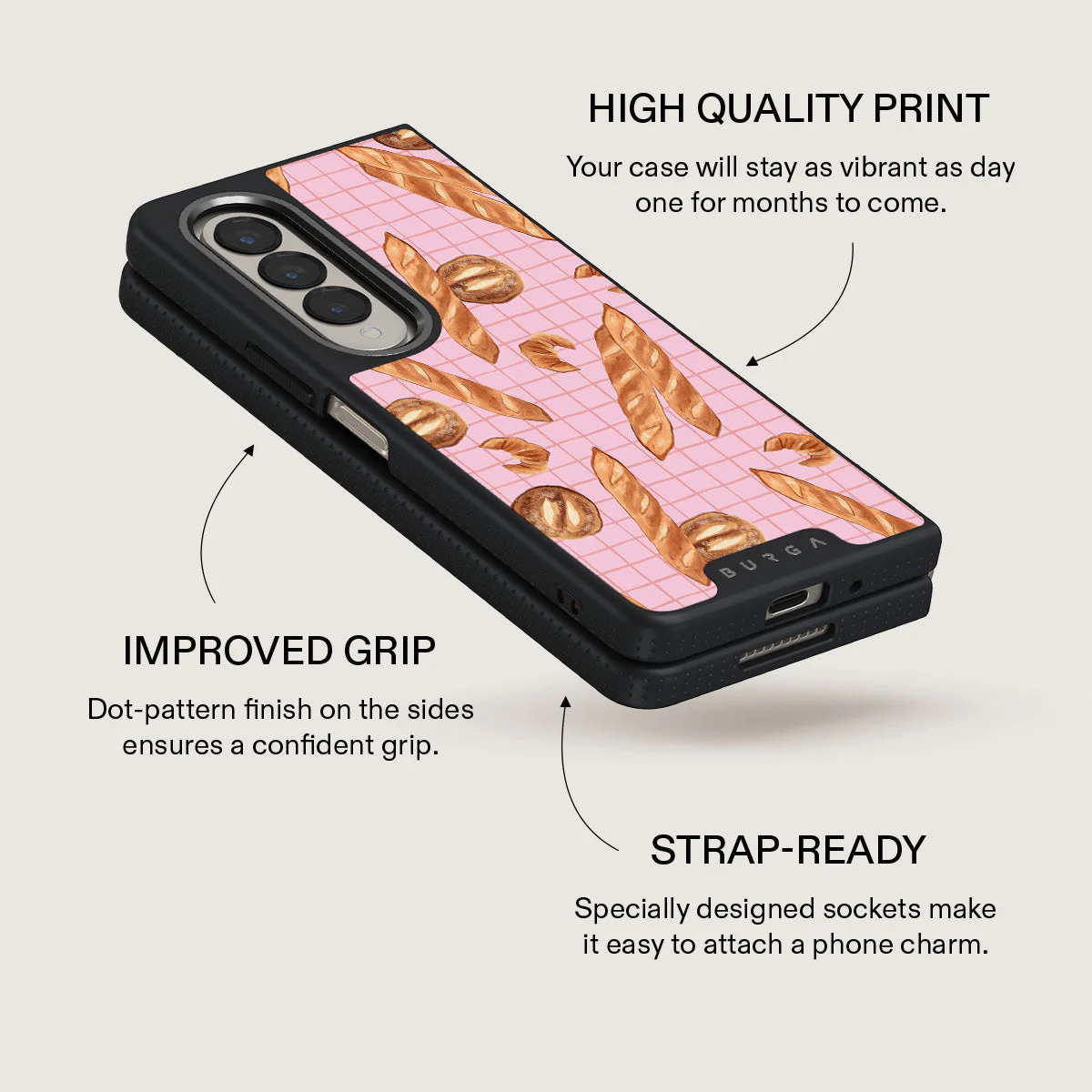 No Crumbs - Samsung Galaxy Z Fold 4 Case - Image 17