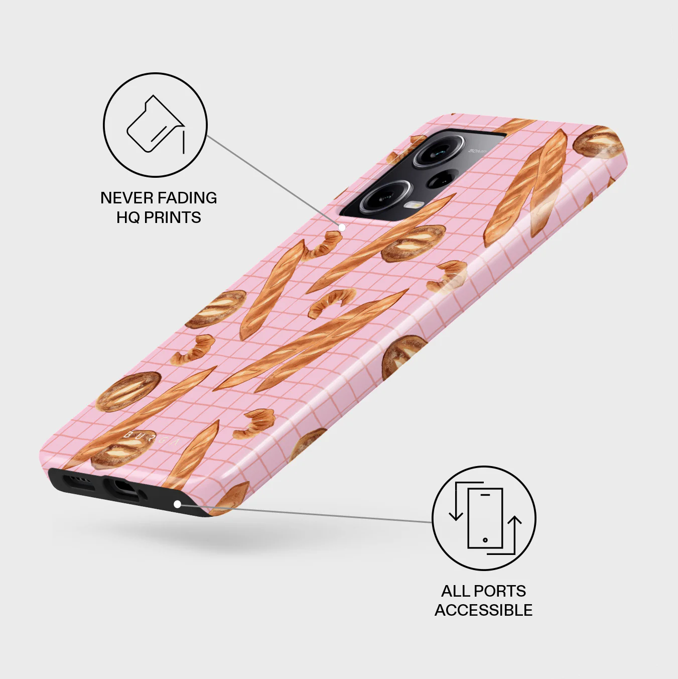 No Crumbs - Xiaomi Redmi Note 12 Pro 5G Case - Image 3