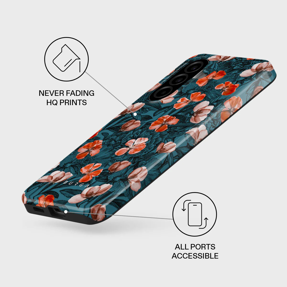 No Rain No Flowers - Samsung Galaxy A57 5G Case - Image 3