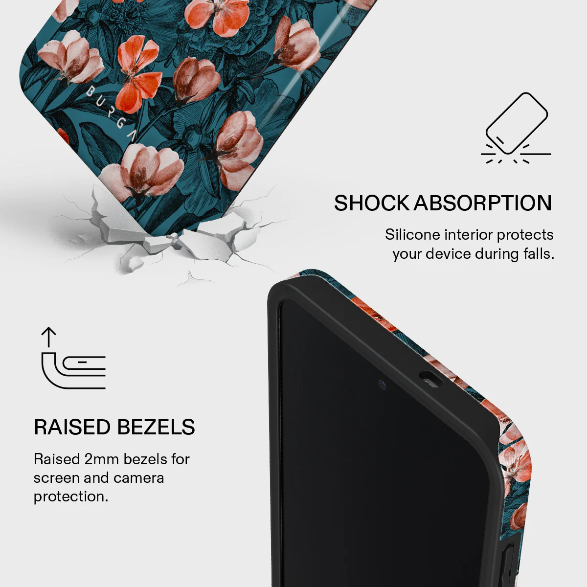 No Rain No Flowers - Samsung Galaxy S25 FE Case - Image 4